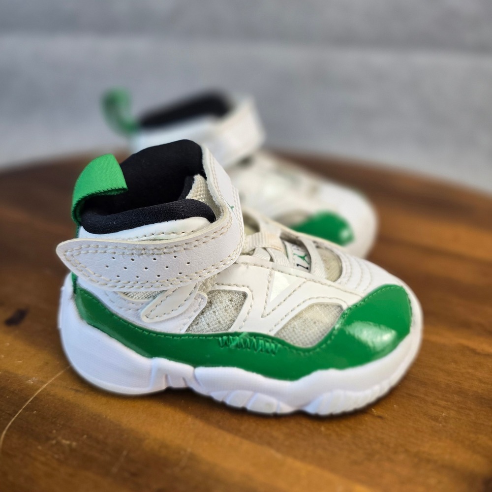 Jordan Jumpman MVP Toddler Lucky Green White DQ8433-130 Size 4C G1
